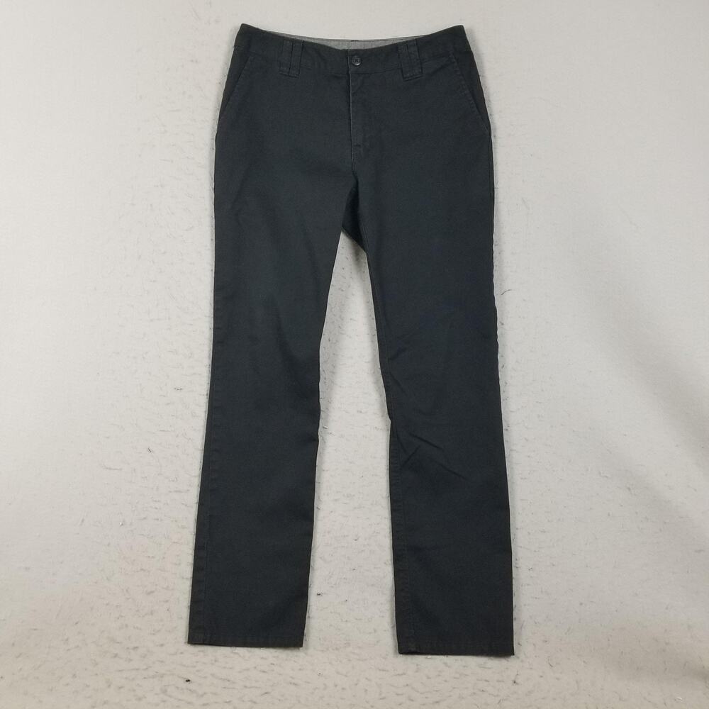 O'Neill Pants Mens 31x32‎ Black Chino Polyester Casual Pockets Straight Leg